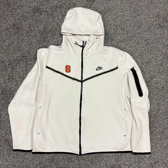 Nike Syracuse Tech Fleece Full-Zip Hoodie, Size XL (Damage - Read description!) - Picture 1 of 10